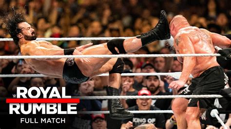 royal rumble 2020 full match